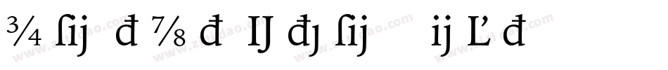 Insight Math Extension SSi Alternate Extension字体转换